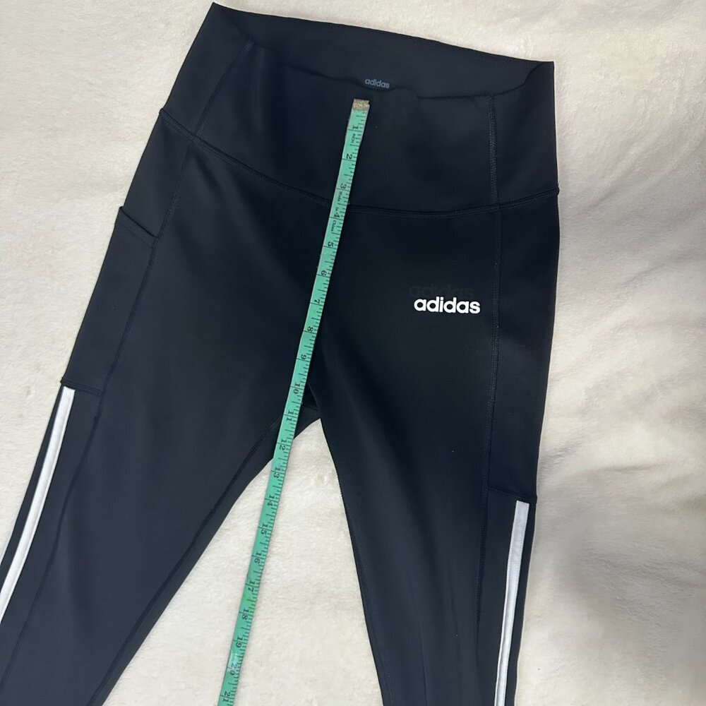 Lady‘S  Three Stripe Legging with Pocket (M) - Picture 3 of 8